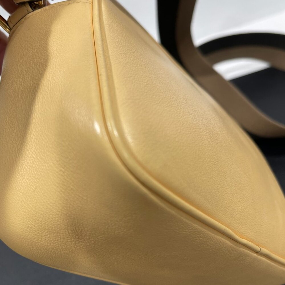 Fendi Baguette Leather Yellow Camera Bag (JB1396) - Picture 5 of 15